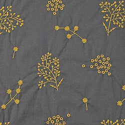 echino / embroidery Botanical